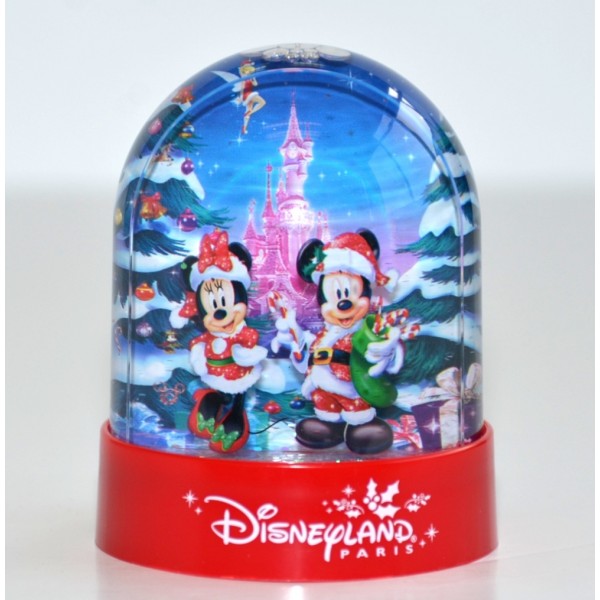 Disneyland Paris Christmas Snow Globe